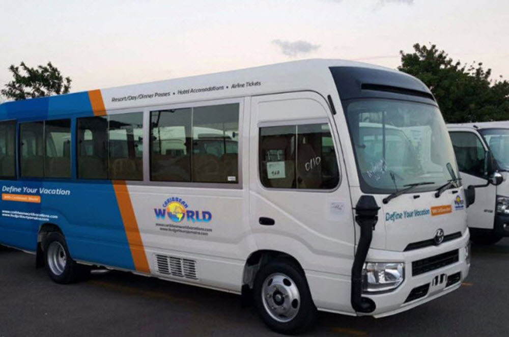 Caribbean World Transfer Fleet- Bus